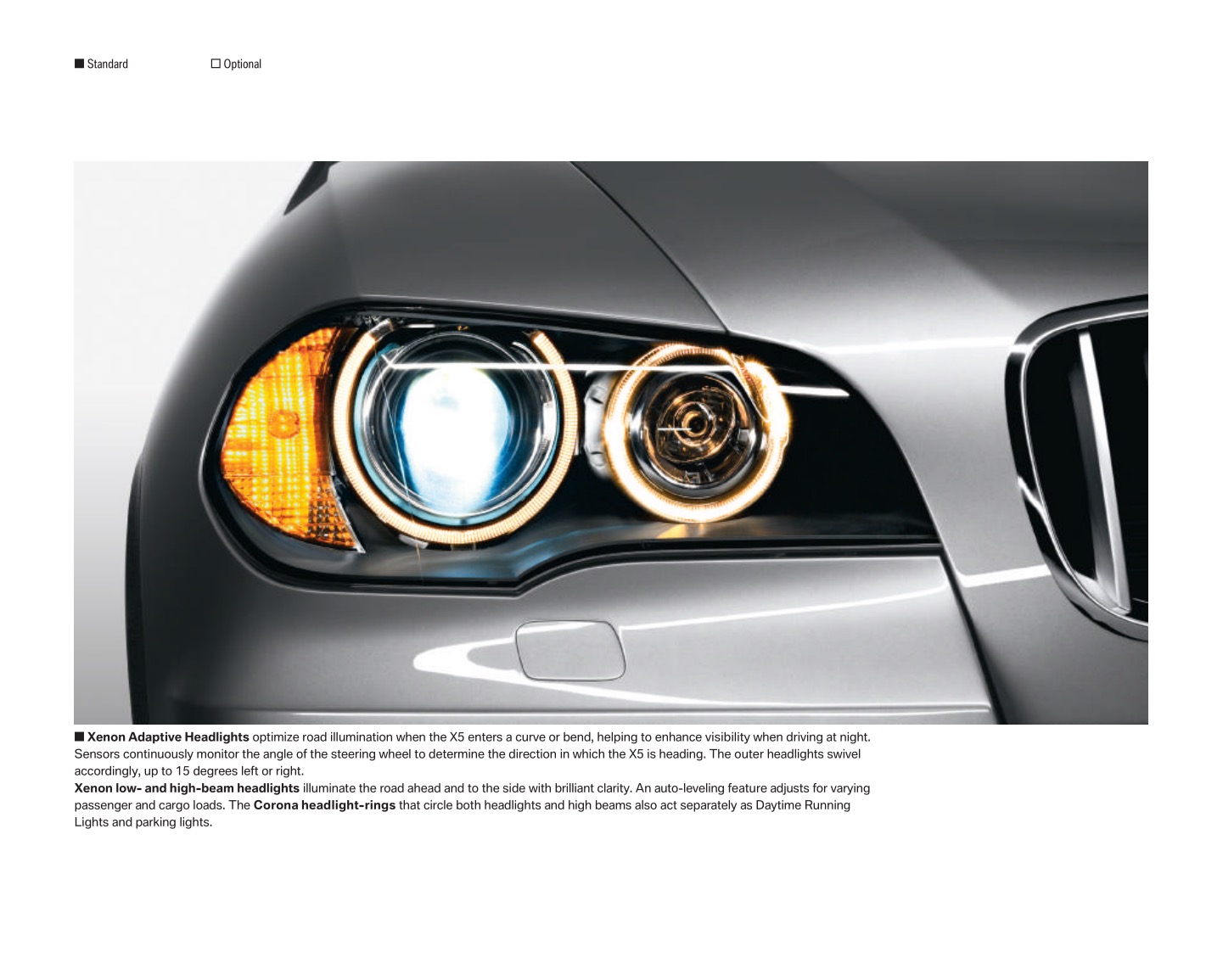 2009 BMW X5 Brochure Page 8